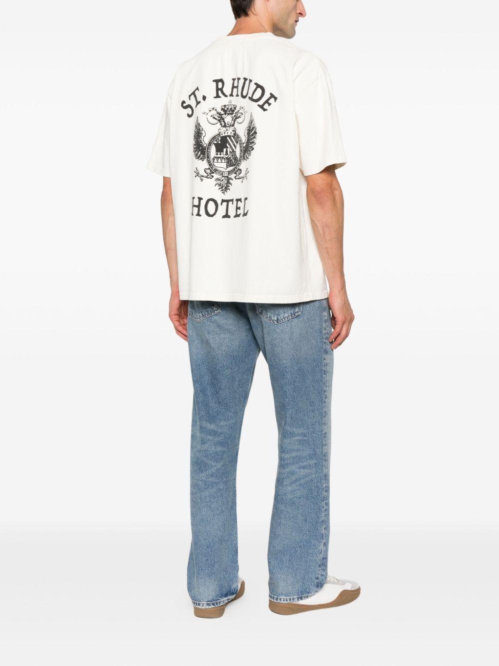 eagle-print T-shirt Product Image