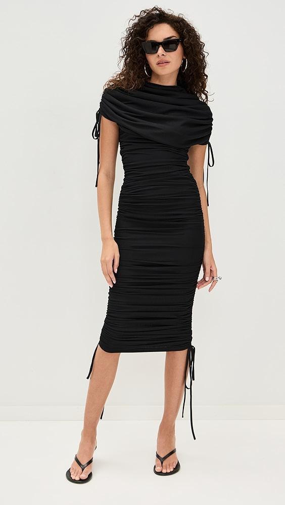 Andrea Iyamah Ratu Mesh Dress | Shopbop Product Image