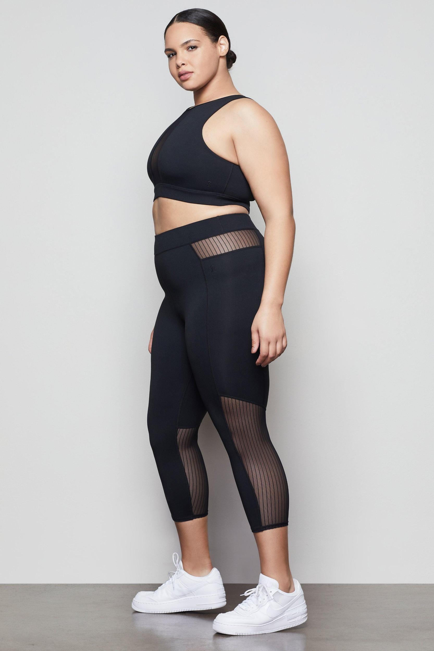 PINTUCK MESH BRA Product Image