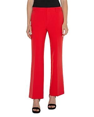 Liverpool Los Angeles Kelsey Flare Mid-Rise Trouser Luxe Stretch Suiting 31 (Lava Flow) Women's Casual Pants Product Image