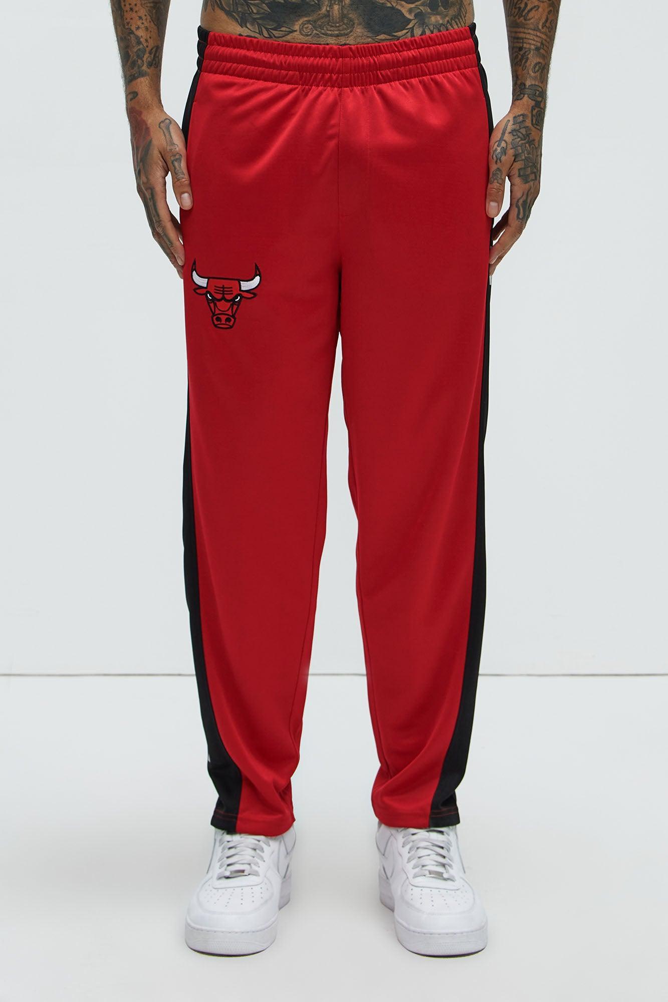 Bulls Stand By Track Pants - Red Product Image