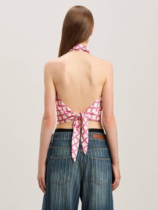 NET LOGO OPEN BACK SHIRT Product Image