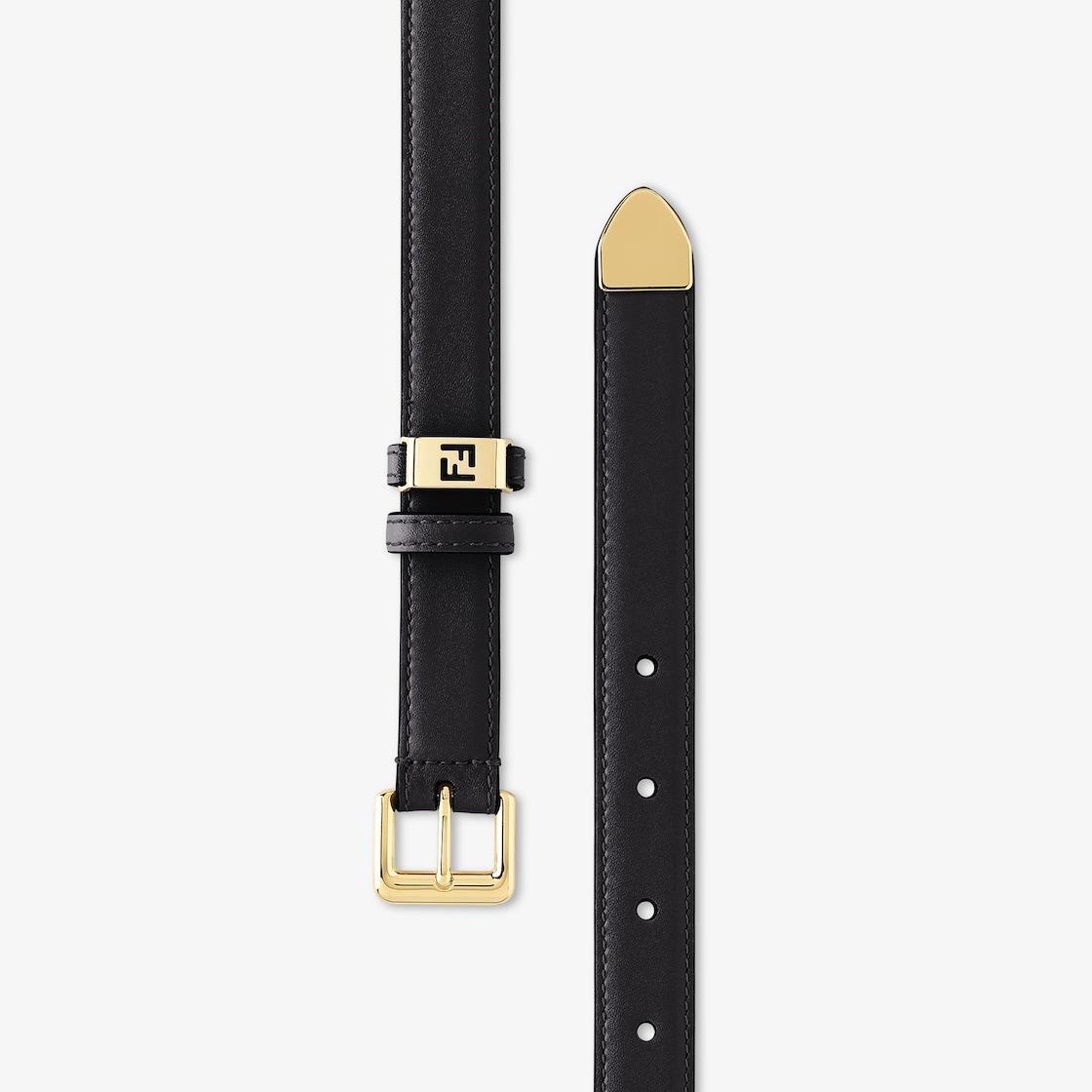 Forever Fendi BeltBlack leather belt Product Image