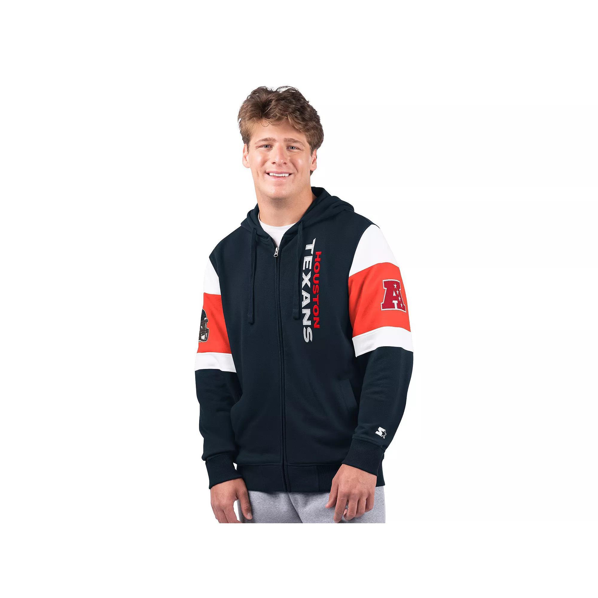 Men's Starter Red Kansas City Chiefs Extreme Full-Zip Hoodie, Size: Medium Product Image