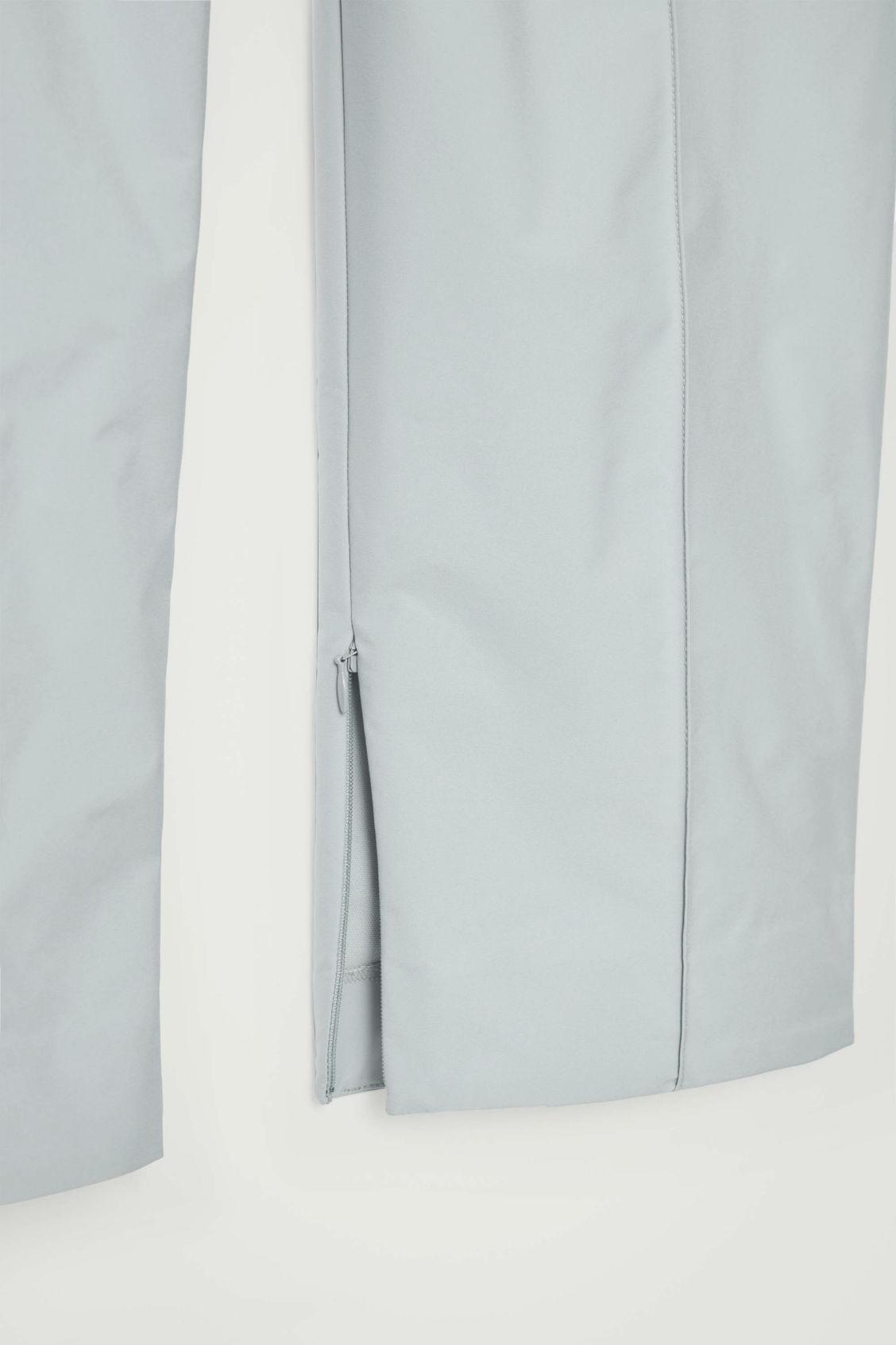 PINTUCKED TAPERED TRACK PANTS Product Image