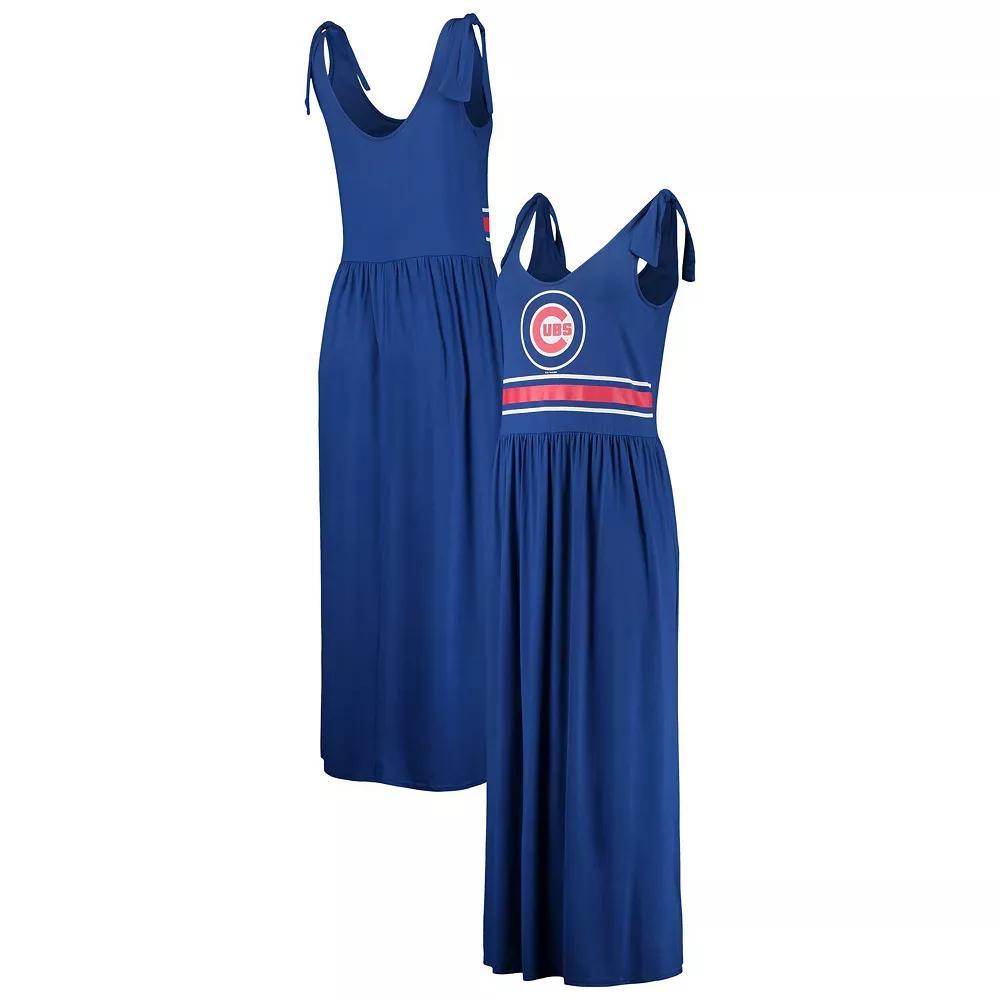 Women's G-III 4Her by Carl Banks Royal Los Angeles Dodgers Game Over Maxi Dress, Size: Large, Blue Product Image