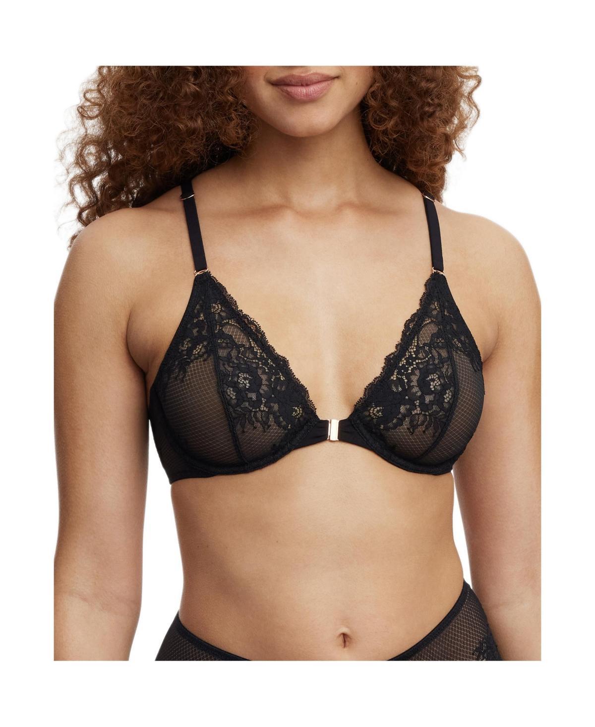 Womens Flaunt Front Close Underwire Bra - Sweet plum Product Image