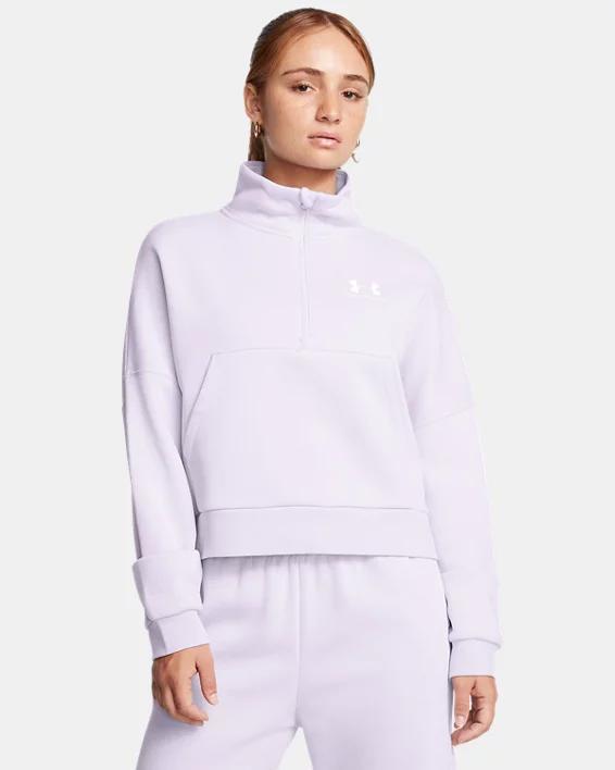 UA Icon Fleece Womens Oversized  Zip Product Image