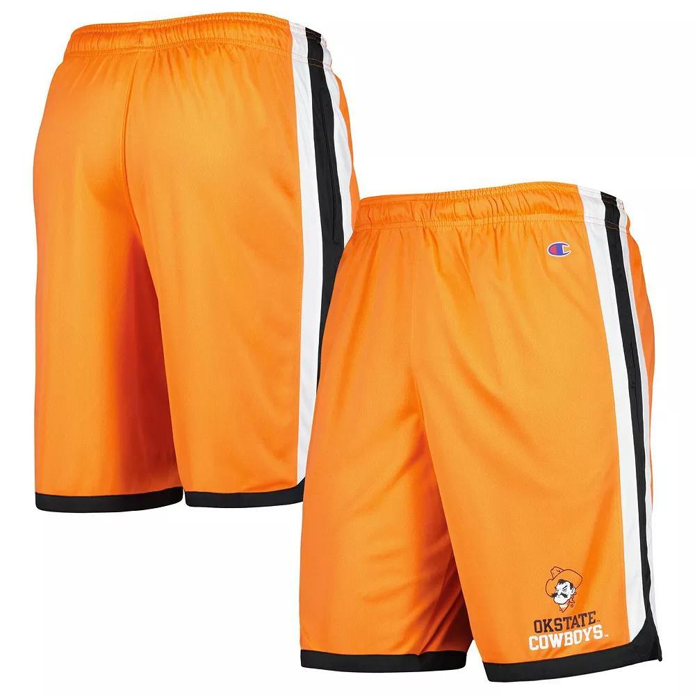 Men's Champion Orange Oklahoma State Cowboys Basketball Shorts, Size: XL Product Image