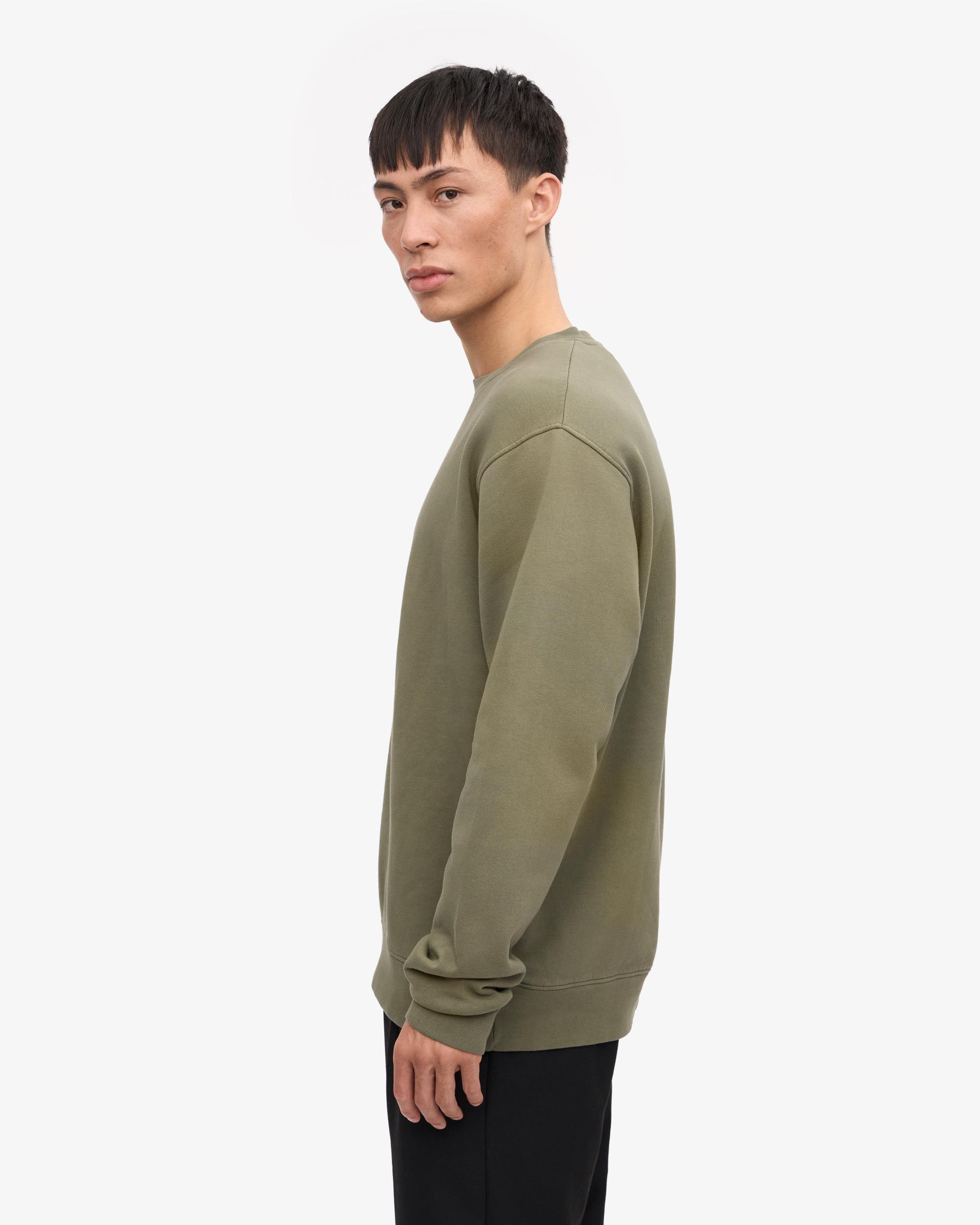 Classic Organic Crew - Dusty Olive Product Image