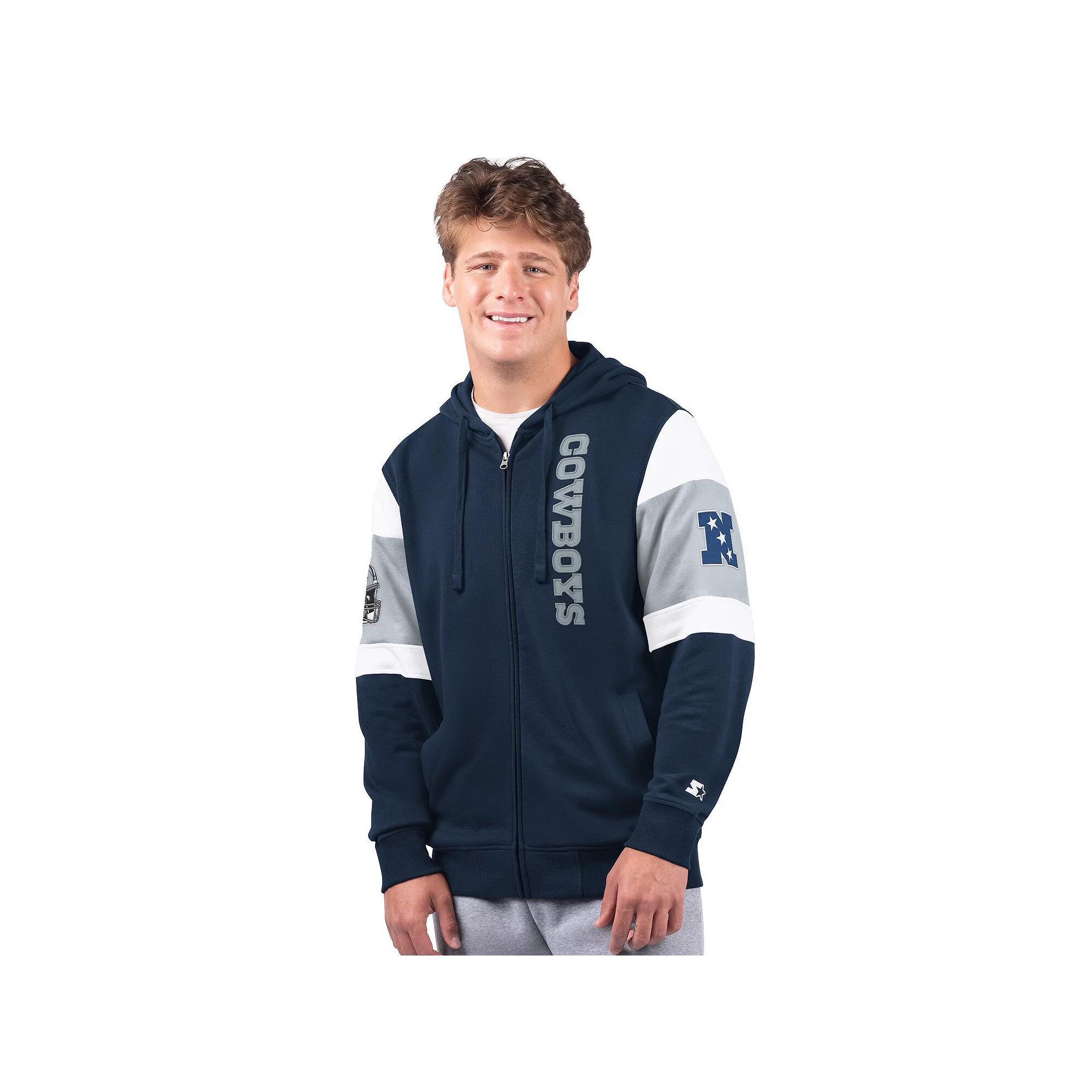 Men's Starter Royal Indianapolis Colts Extreme Full-Zip Hoodie, Size: 3XL, Blue Product Image