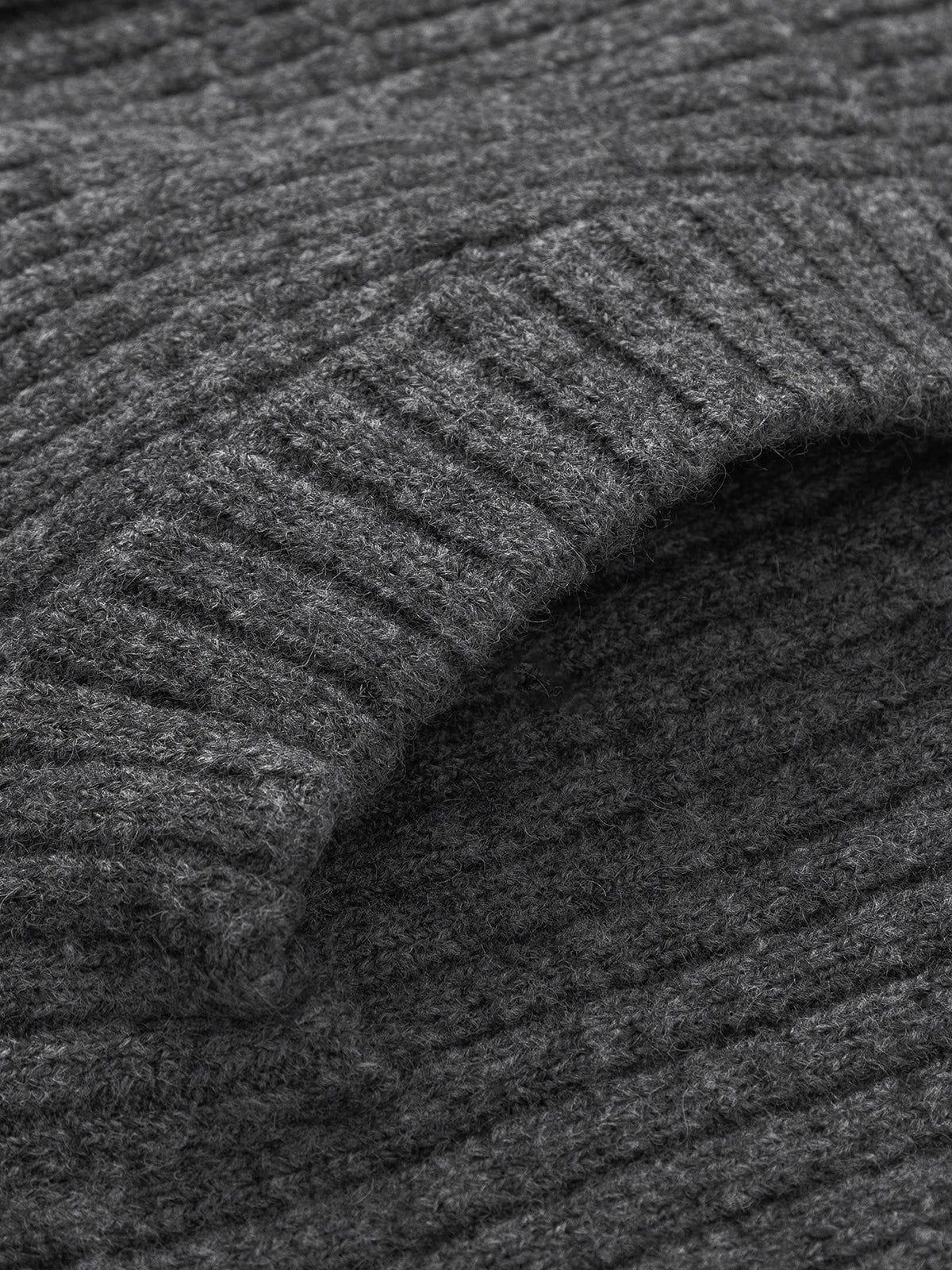 Aelfric Eden Cropped Knit Hoodie Product Image