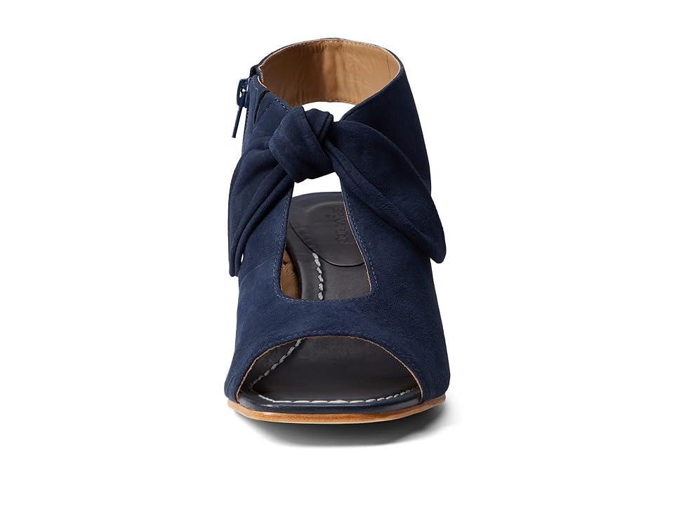 Lizzie Suede Knot Zip Sandals Product Image