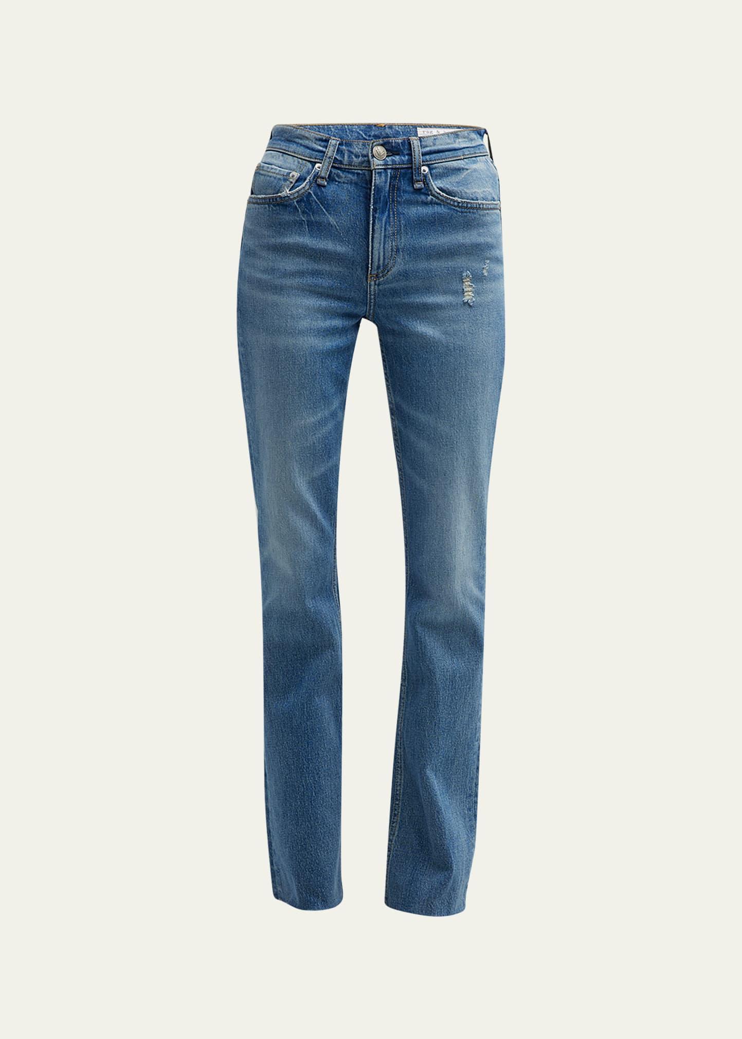 rag & bone Peyton High Rise Comfort Bootcut Jeans in Monterosso Product Image