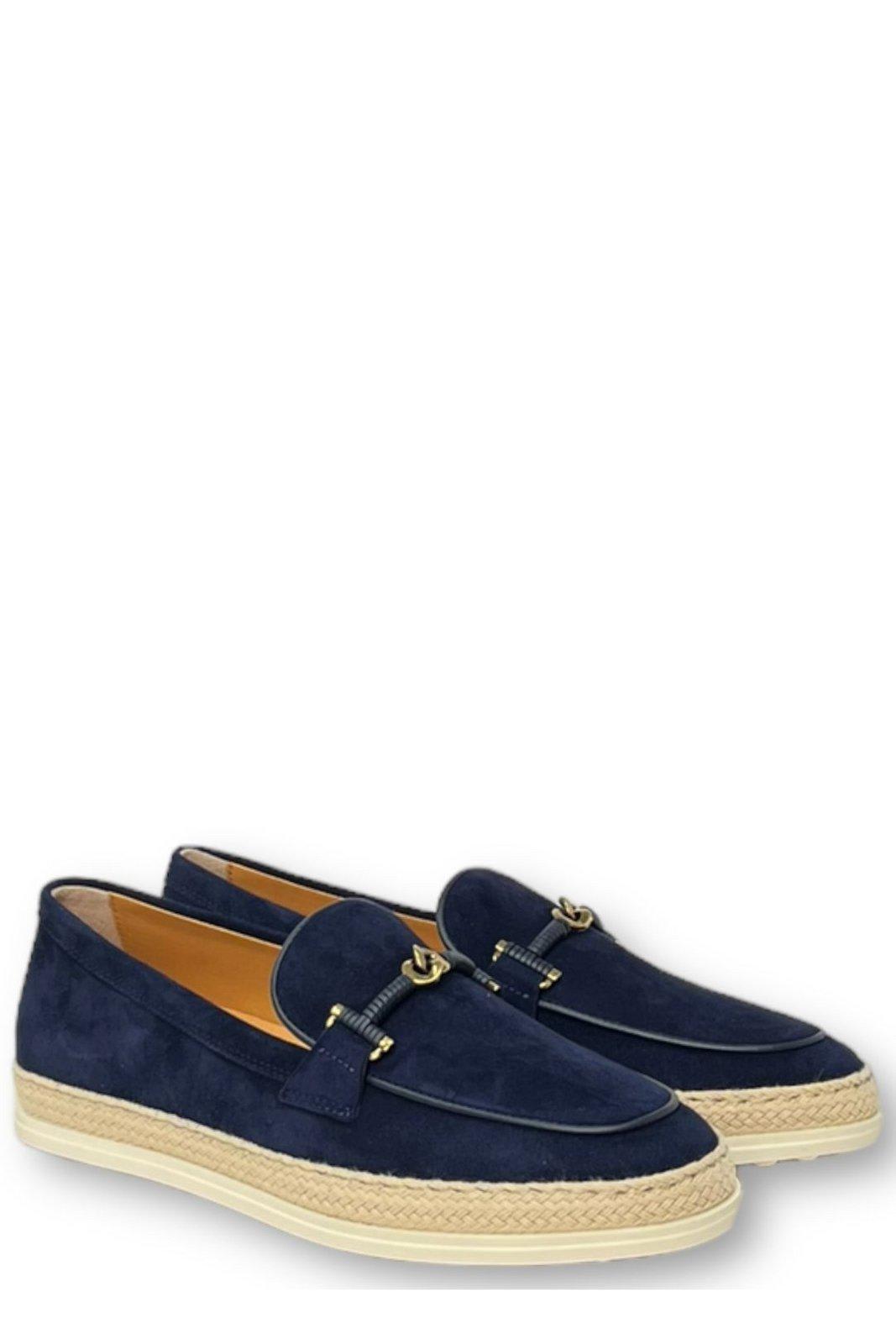 TOD'S Gomma Slip-on Loafers Tods In Blue Product Image