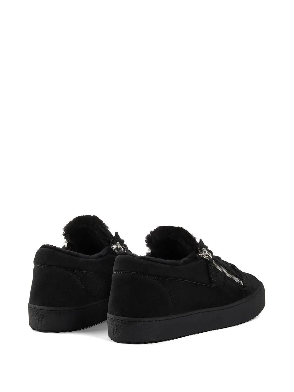 side zip detail sneakers Product Image