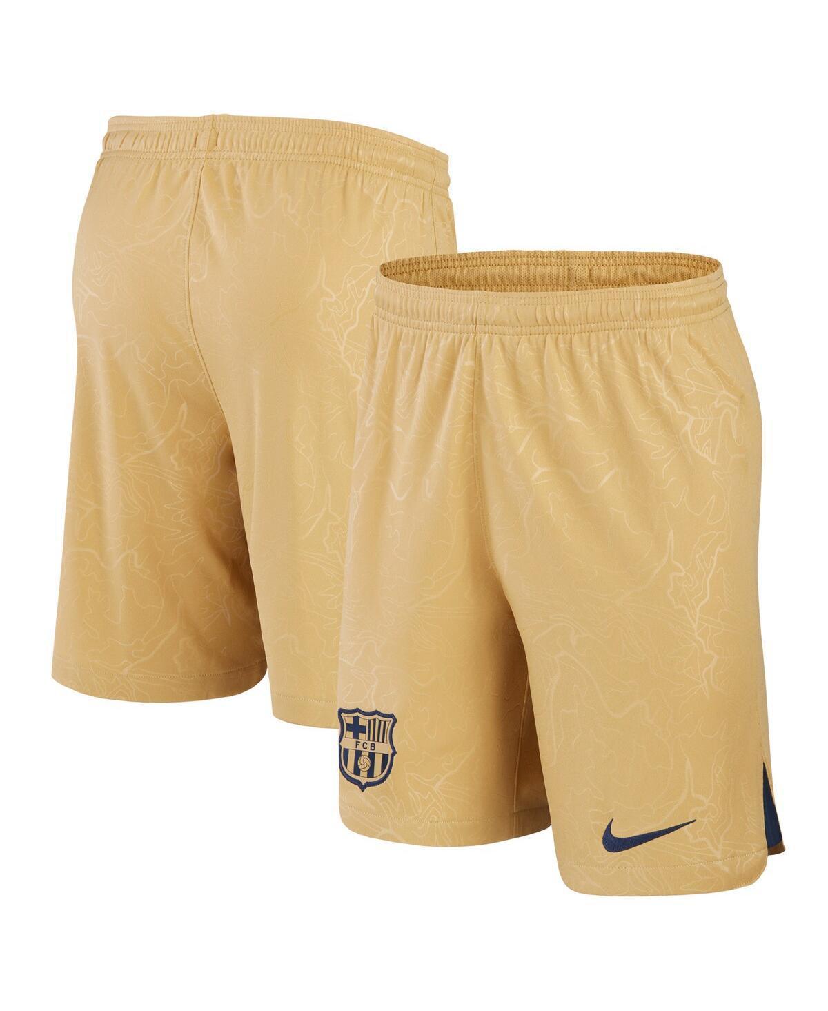 Men's Nike Gold Barcelona Performance Stadium Shorts, Size: 2XL, Bar Gold Product Image