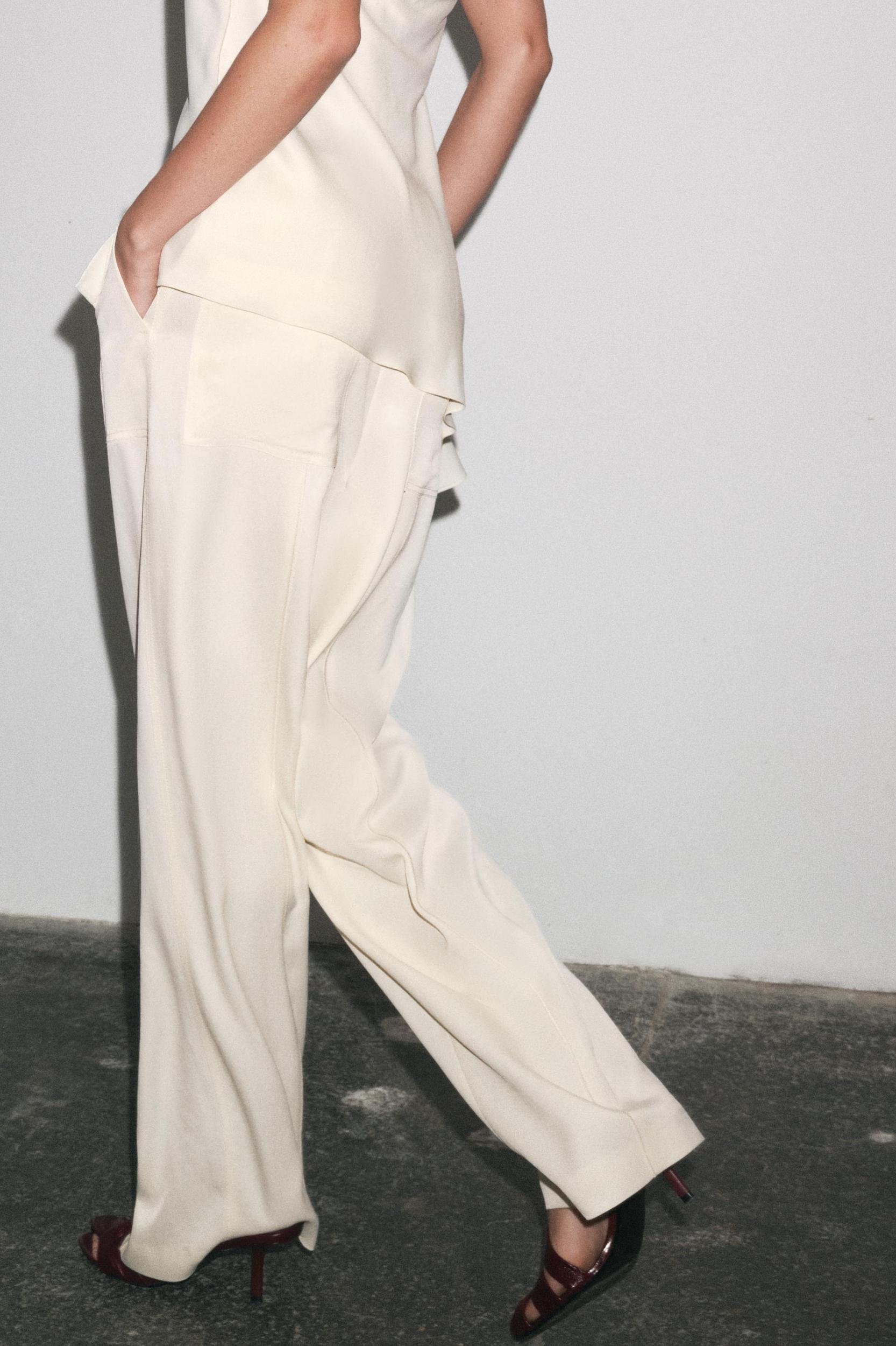 WIDE LEG PANTS ZW COLLECTION Product Image