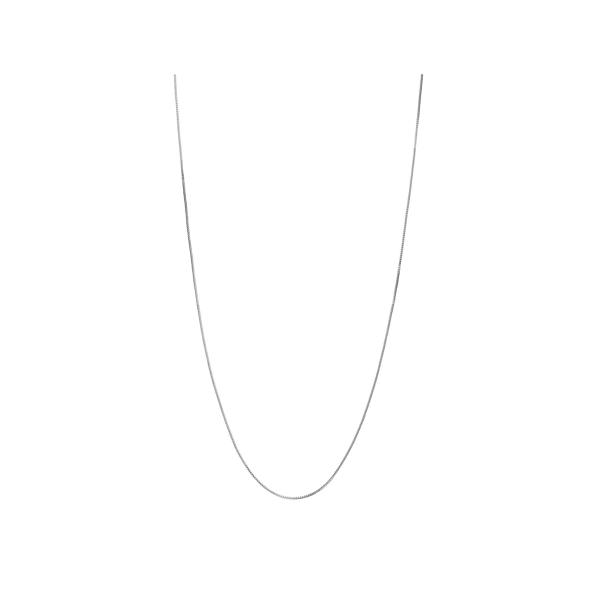 PRIMROSE Sterling Silver Box Chain Necklace - 18 in., Womens Grey Product Image