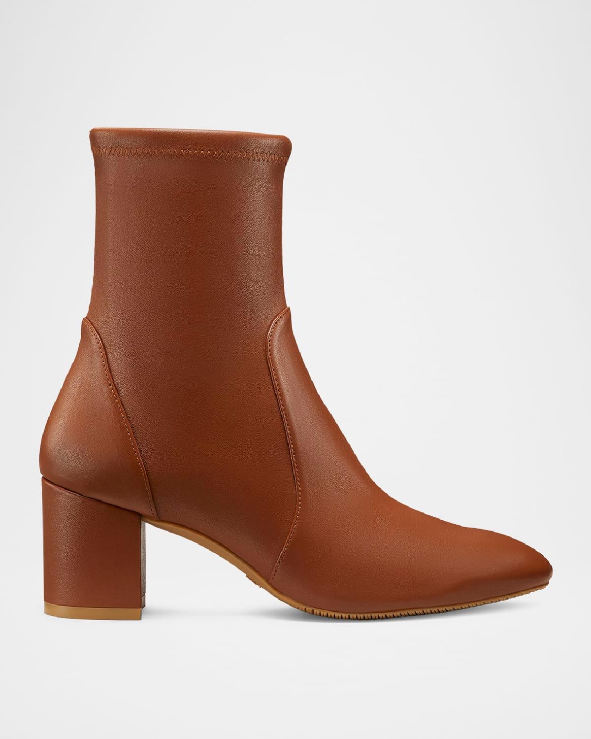 Yuliana Stretch Leather Booties Product Image