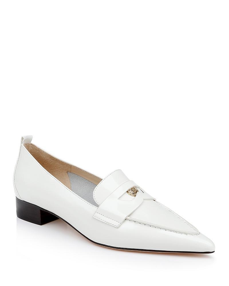 LAgence Womens Maelys Pointed Toe Block Heel Shoes Product Image
