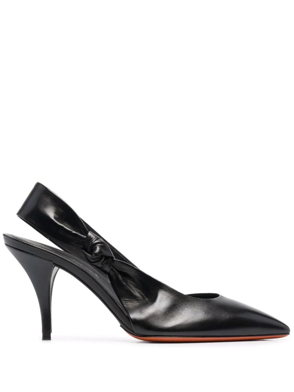 JIMMY CHOO Ryker 90 Embellished Satin Pumps In Black Product Image