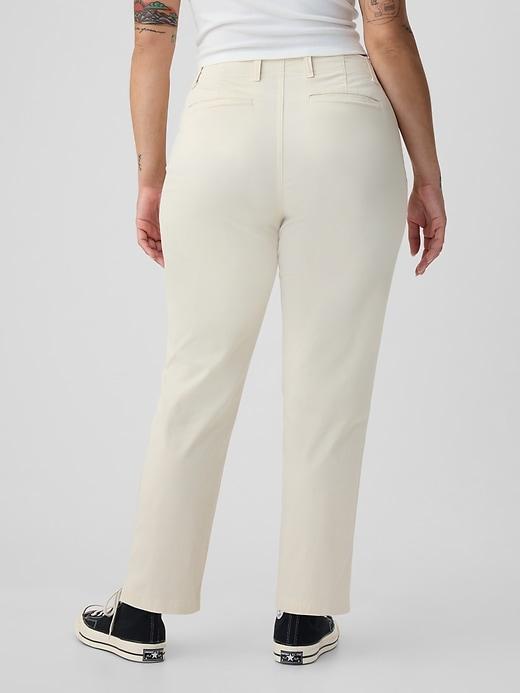 Mid Rise Downtown Khakis Product Image