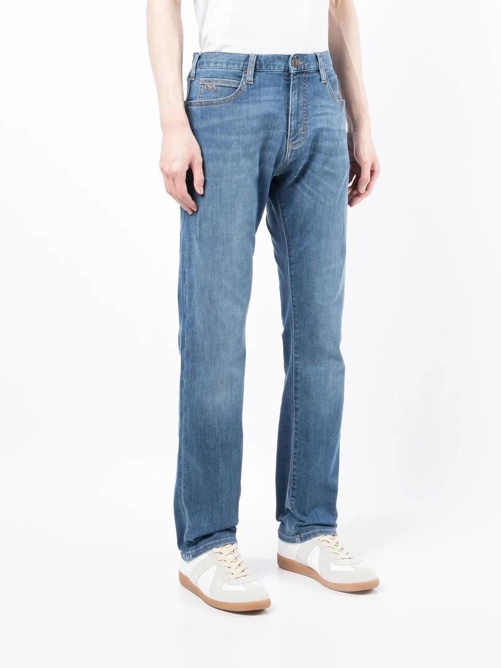 straight-leg denim jeans Product Image