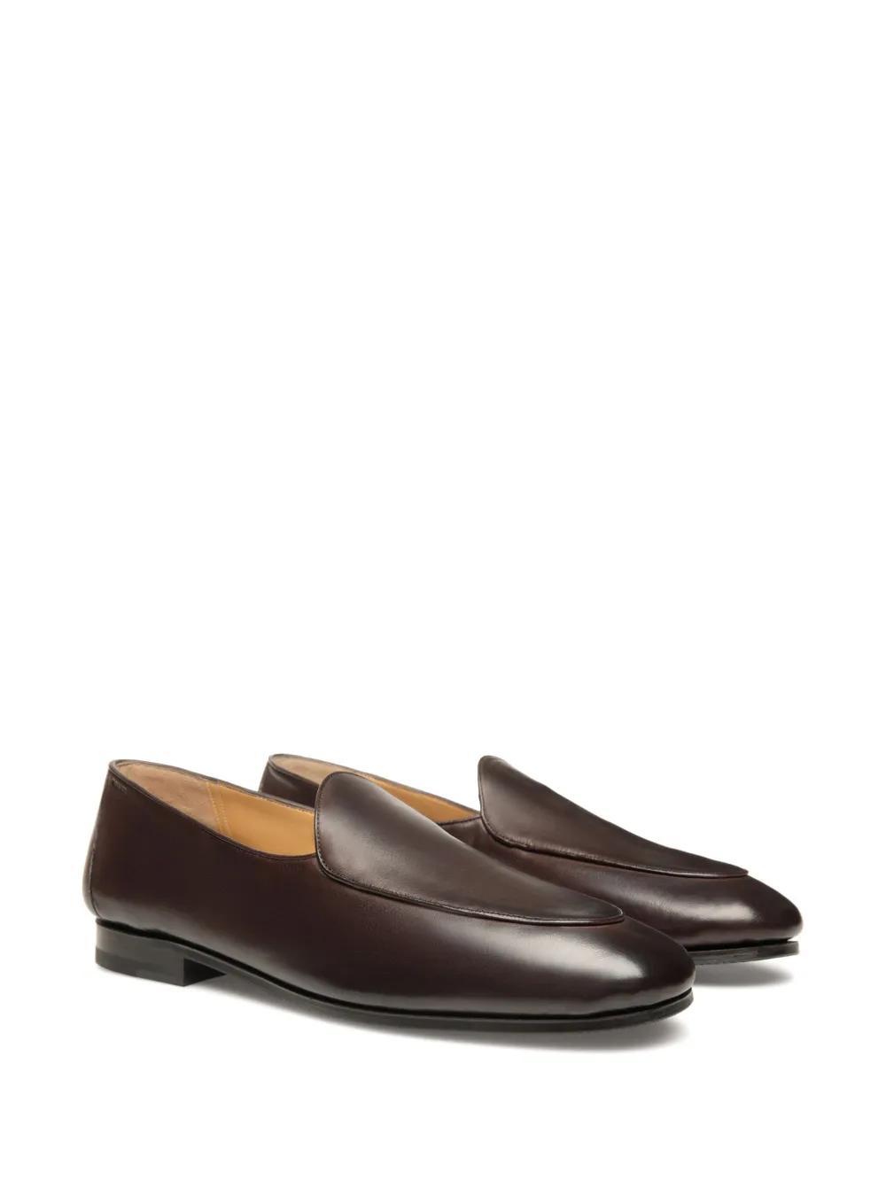 Plume leather loafers Product Image