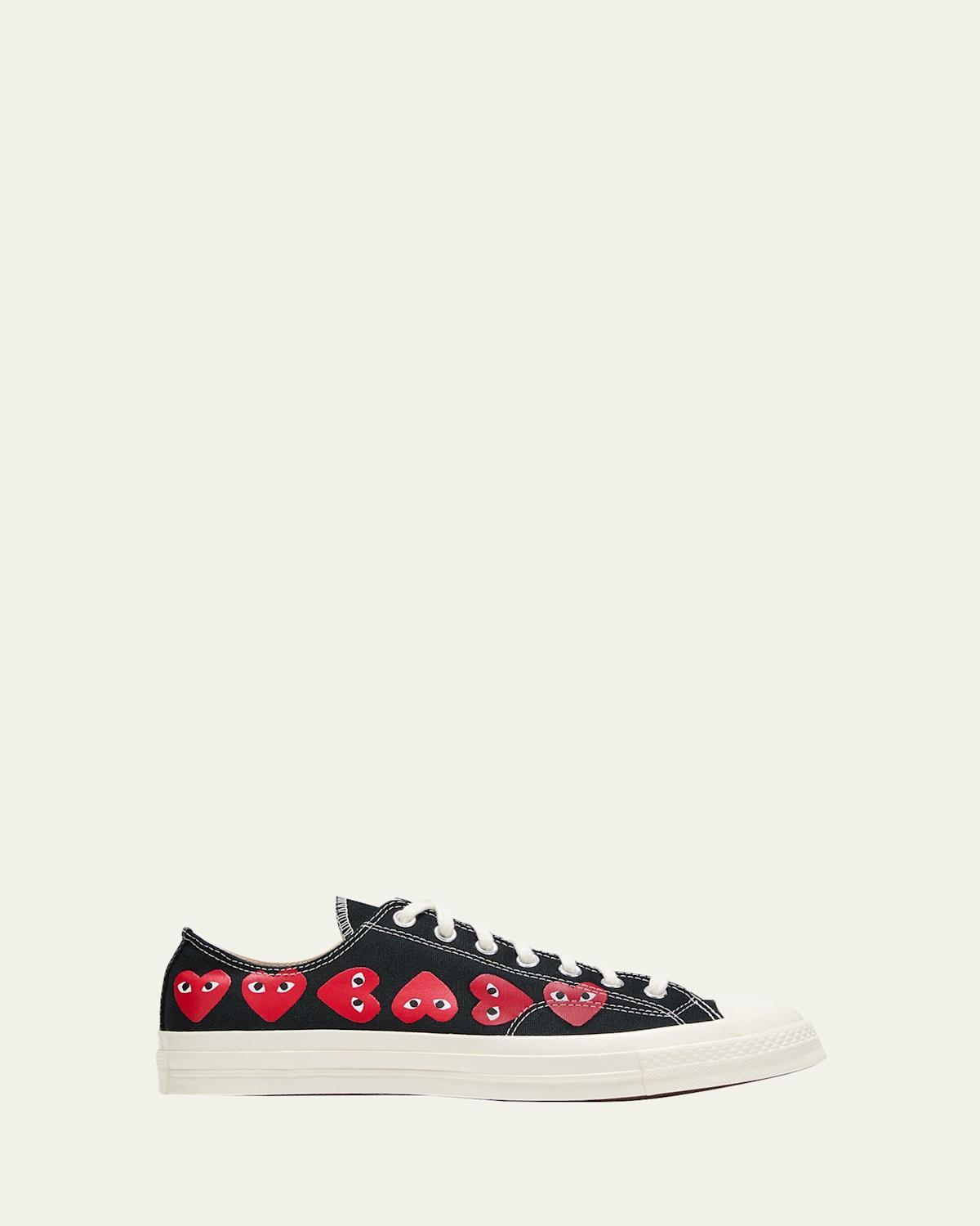 x Converse Men's Chuck 70 Multi Heart Low-Top Sneakers Product Image