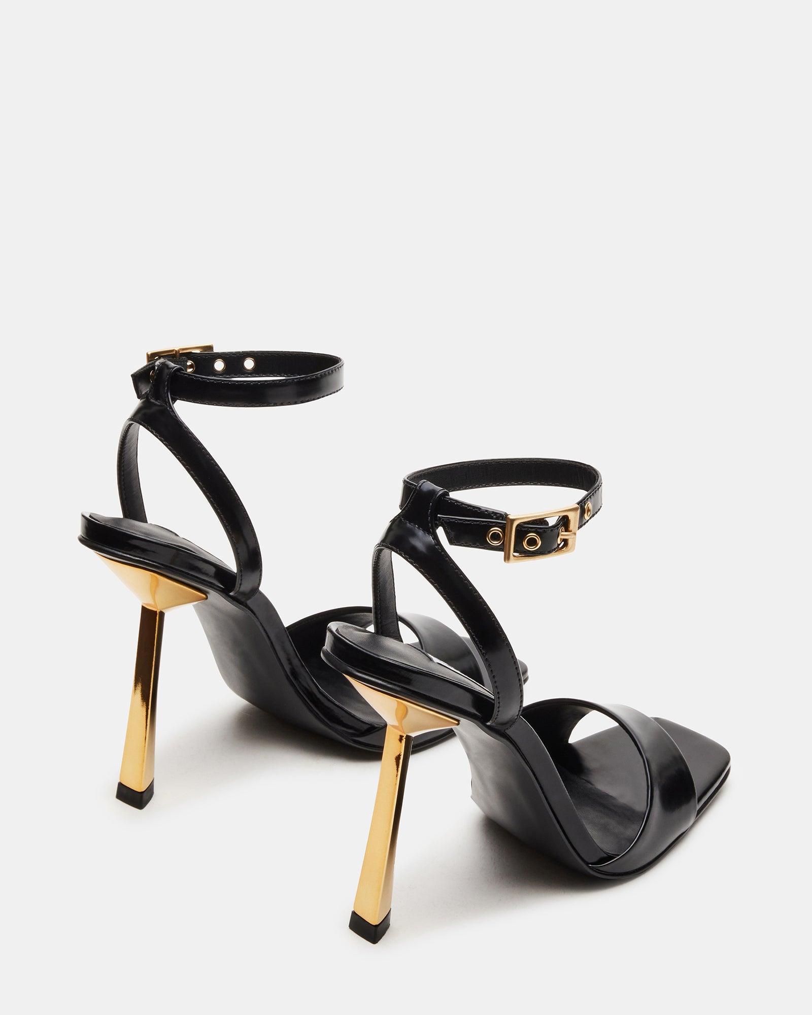 DAPHNEY BLACK LEATHER Female Product Image