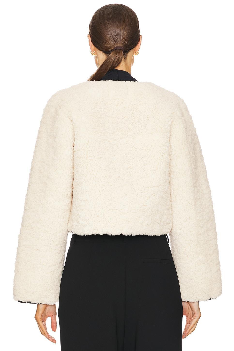 By Marianna Pauchet Reversible Faux Sherpa Jacket L'Academie Product Image