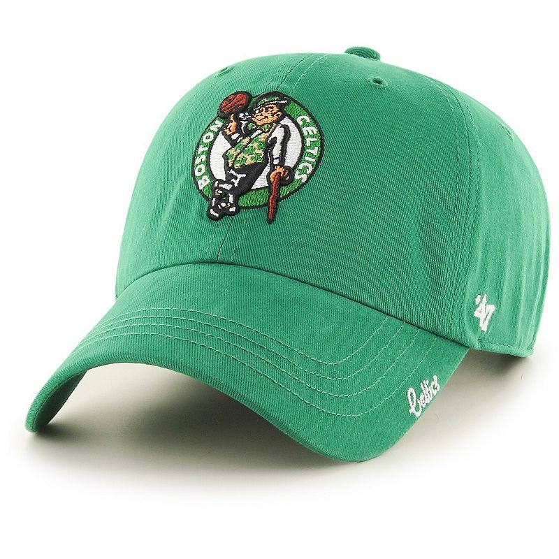 Women's '47 Kelly Green Boston Celtics Miata Clean Up Logo Adjustable Hat Product Image