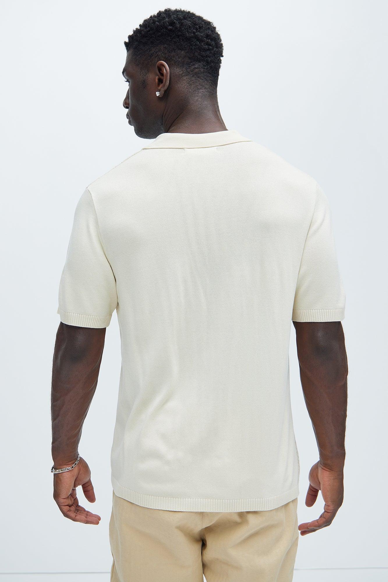 Cut Ties Polo - Cream Product Image