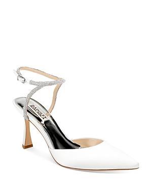 Badgley Mischka Womens Kamilah Pointed Ankle Strap High Heel Sandals Product Image