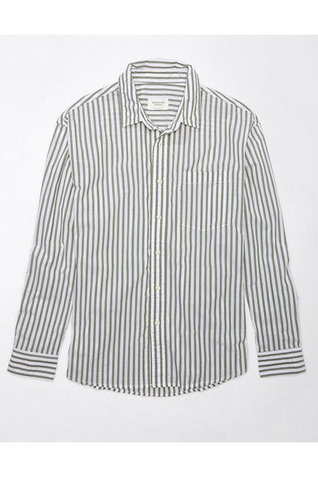 AE Everyday Poplin Striped Button-Up Shirt Men's Product Image