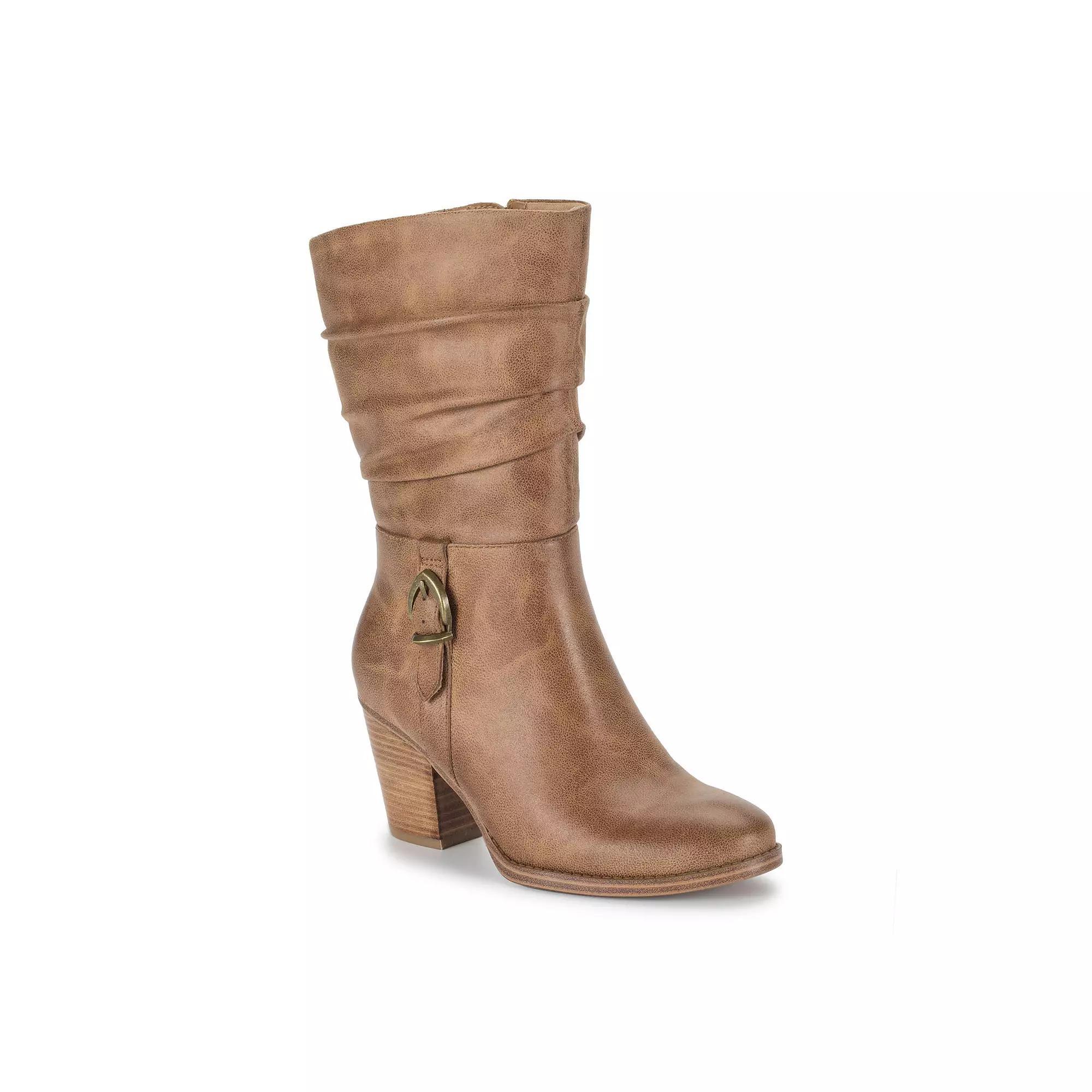 Baretraps Cheyenne Womens Mid Calf Ankle Boots Product Image