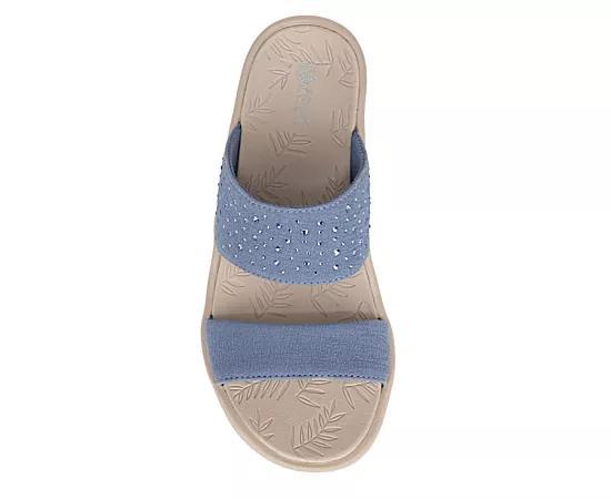 LifeStride Sienna Bright Women's Wedge Sandals, Size: 7.5 Wide, Elemental Blue Product Image