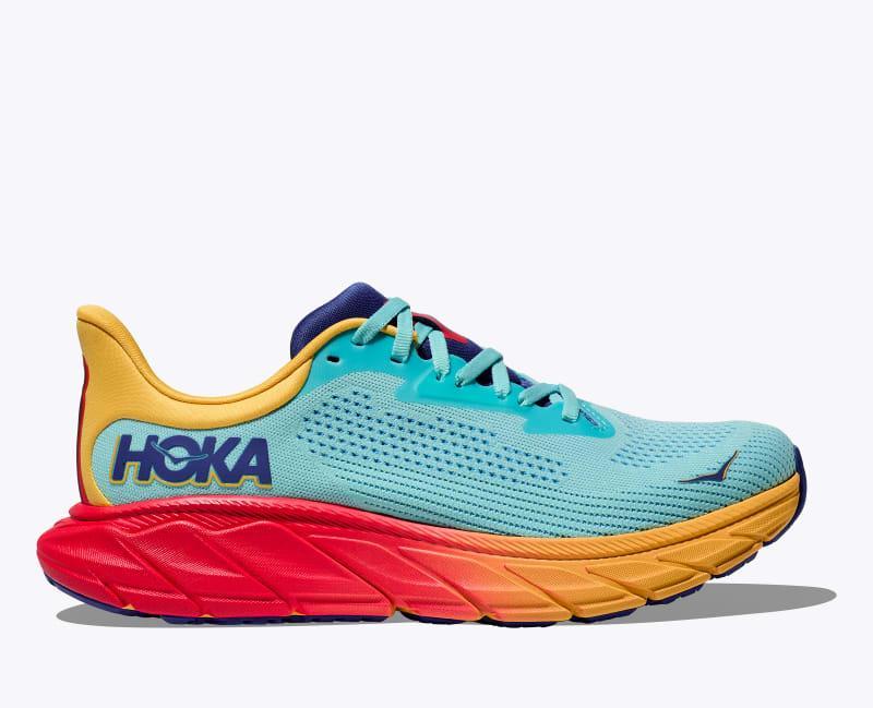 HOKA Womens Arahi 7 Shoes in Swim Day/Virtual Blue, Size 6.5 Product Image