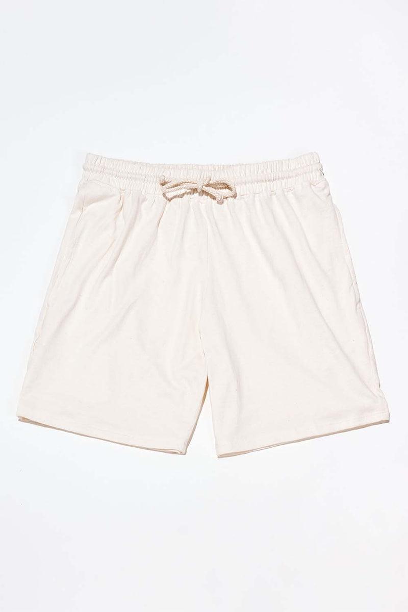 Women's Organic Natural Pack: Athletic Shorts + Unisex Style Tee Product Image