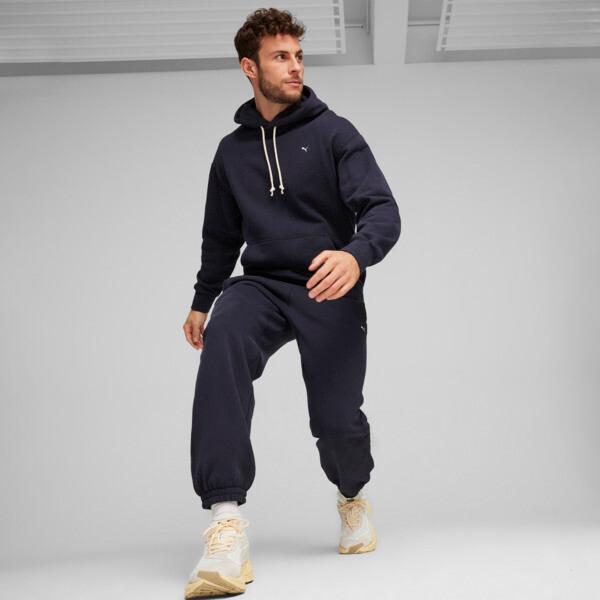 PUMA MMQ Men's Hoodie in Dark Blue Product Image