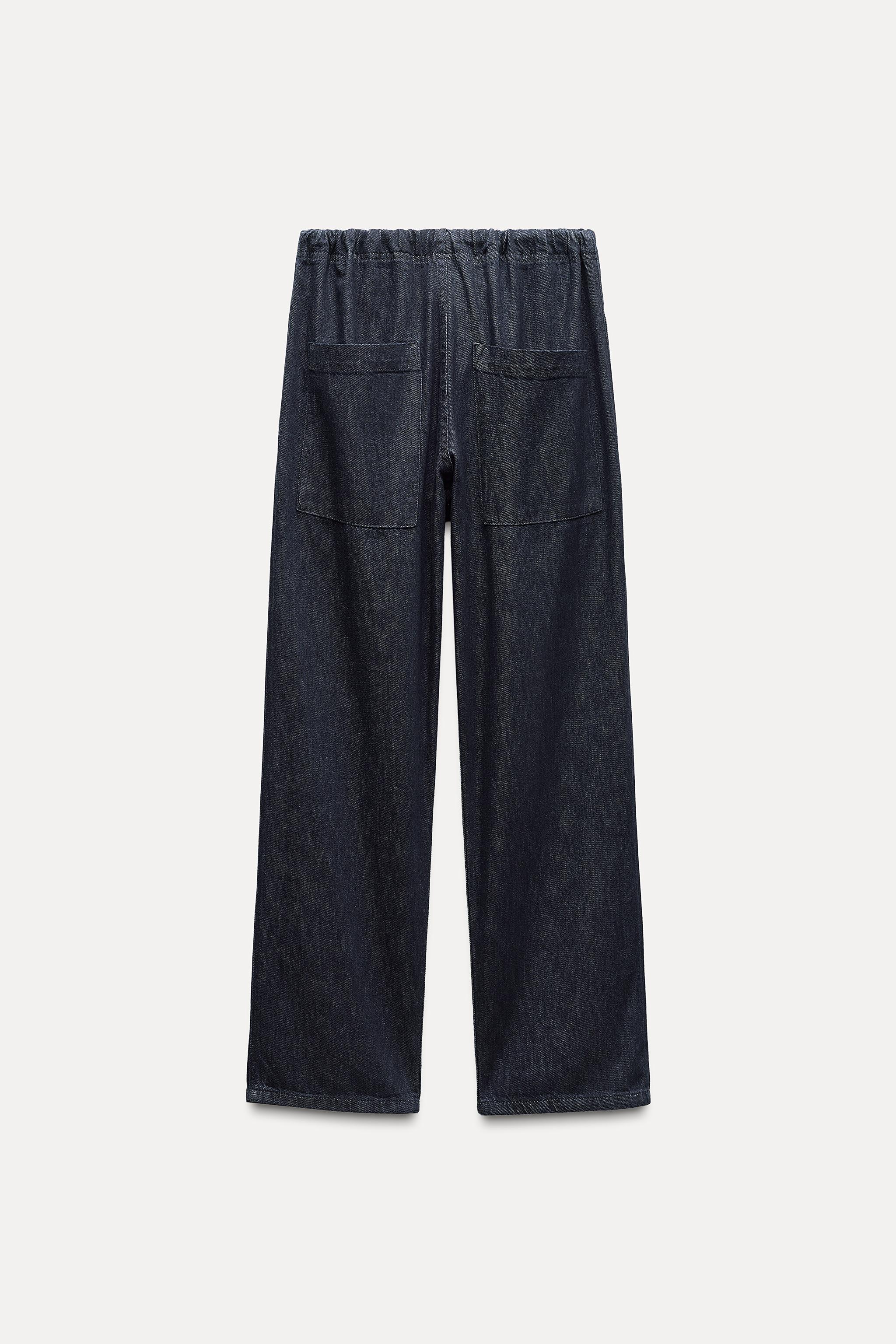 STRAIGHT CUT MID RISE JEANS ZW COLLECTION Product Image