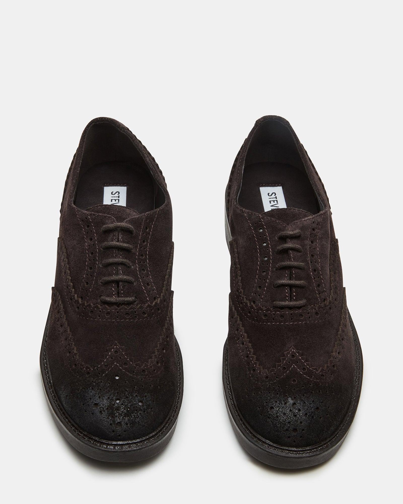 MALIN CHOCOLATE BROWN SUEDE Female Product Image