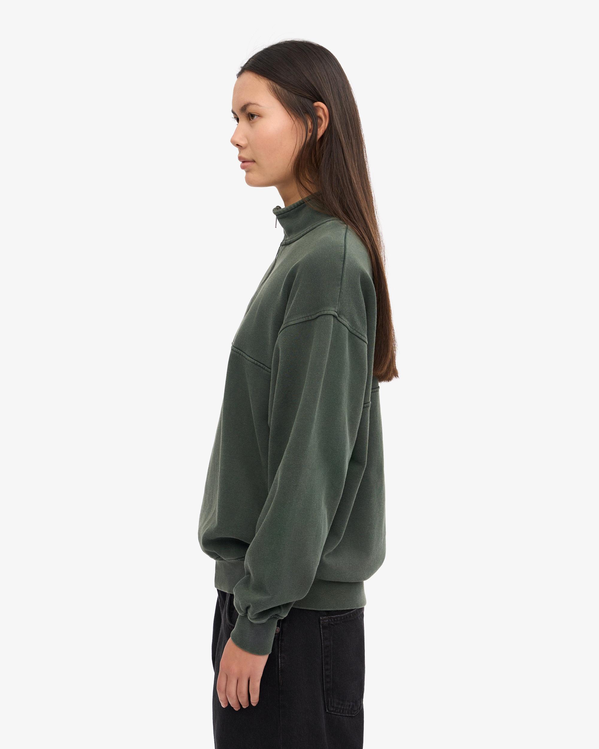 Organic Quarter Zip - Midnight Forest Product Image