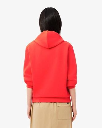 Relaxed Fit Piqué Hoodie Product Image