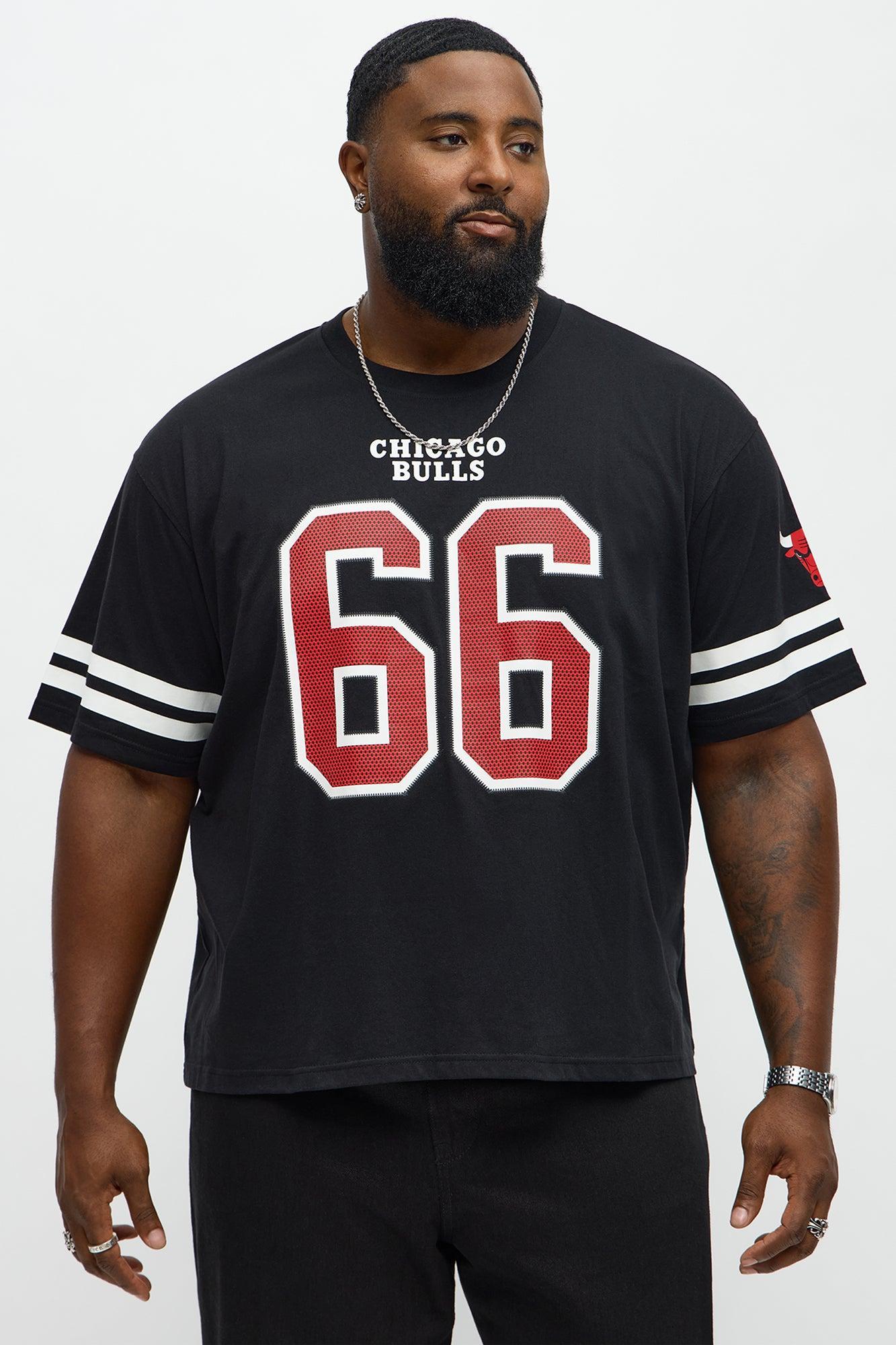Bulls Boxy Number Tee - Black Product Image