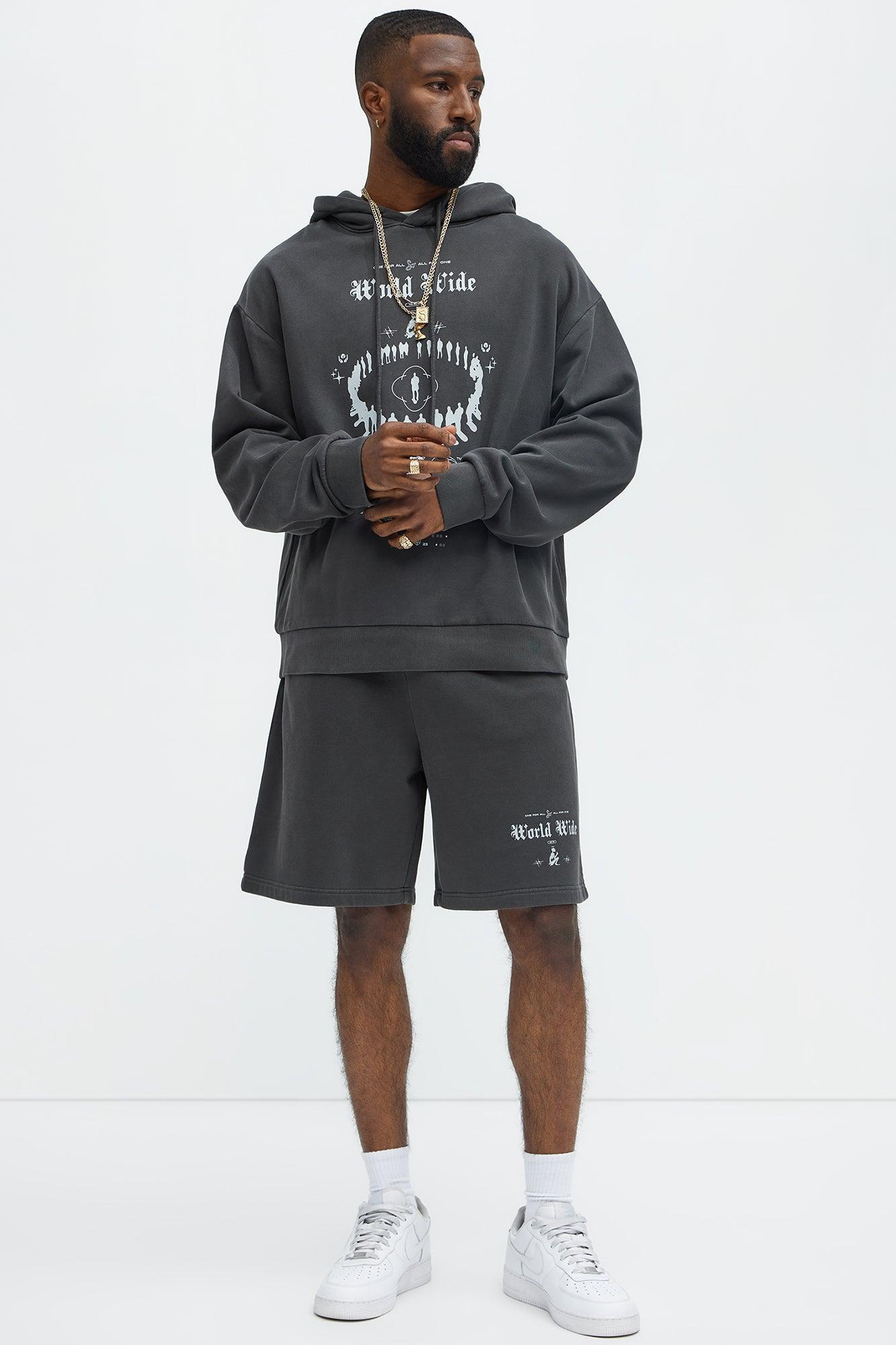 Worldwide Projection Hoodie - Black Product Image