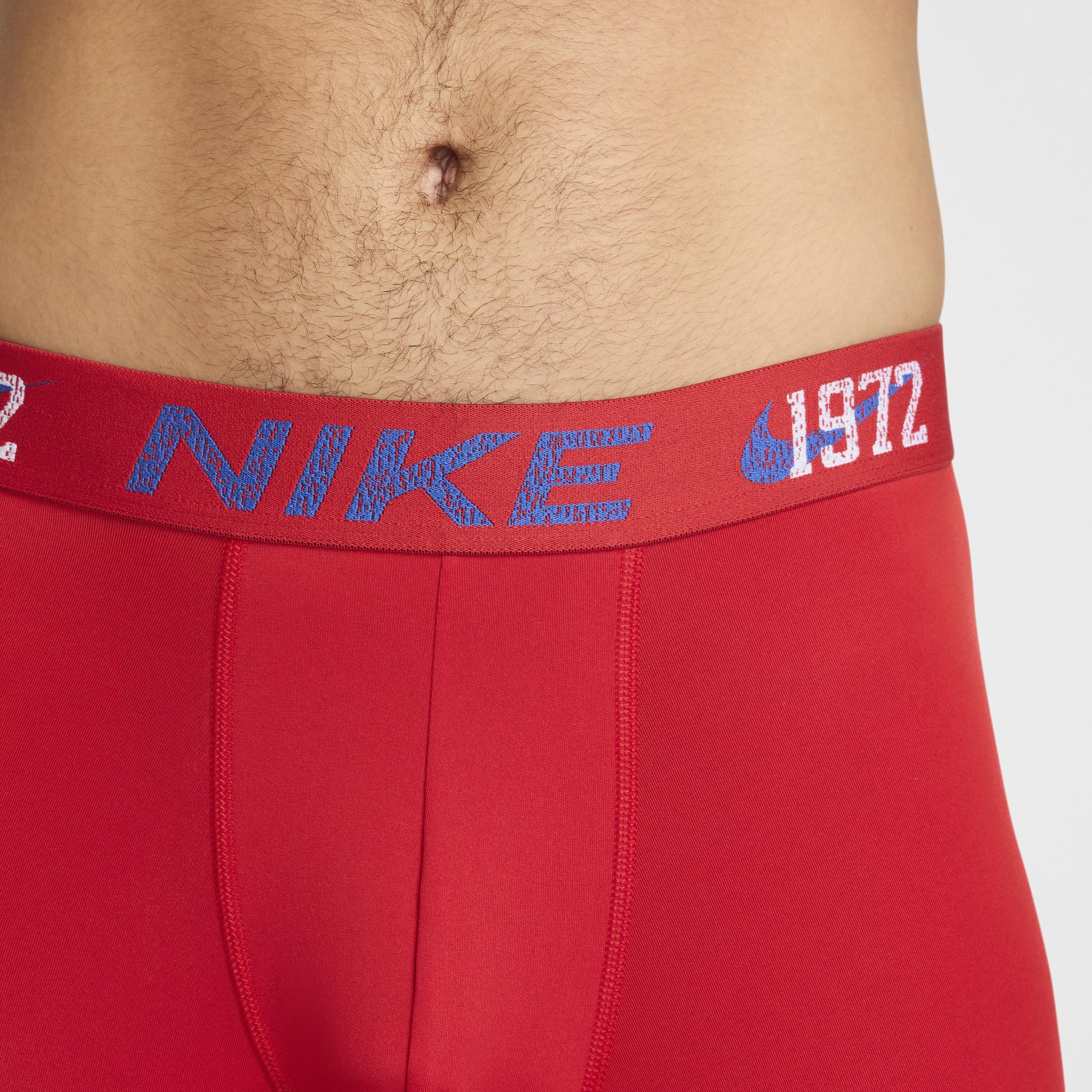 Nike Mens Dri-FIT Essential Micro Long Boxer Briefs (3-Pack) Product Image
