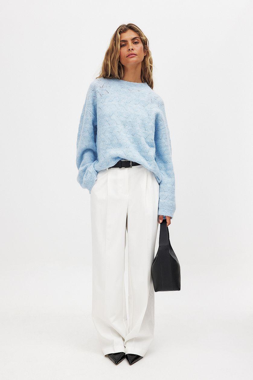 Low Waist Wide Leg Jeans Product Image