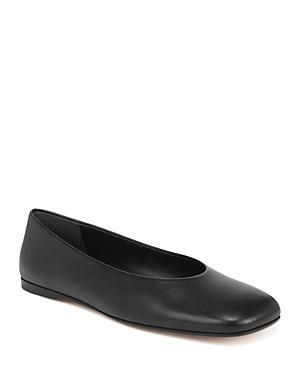 Womens Leah 9MM Suede Ballet Flats Product Image